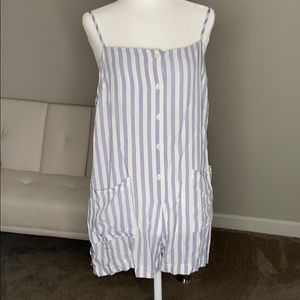 Forever21 Striped Romper
